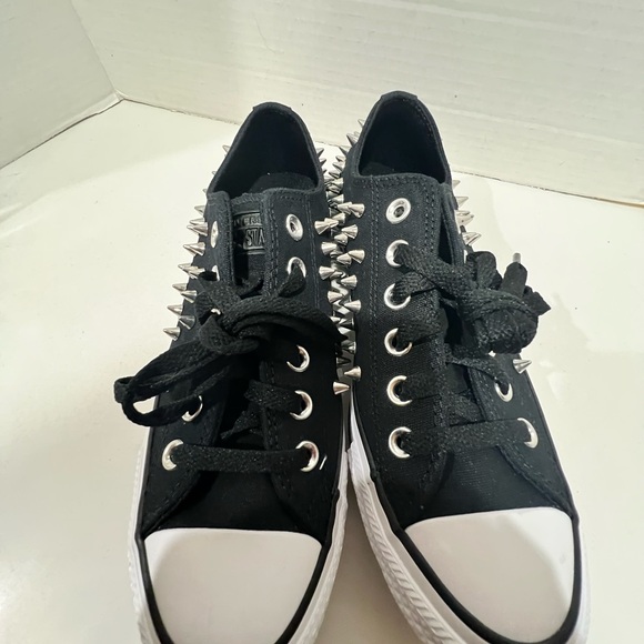 Womens Converse Chuck Taylor All Star Chrome Queen Low-Top Sneakers. Size 8.5 - Picture 7 of 8